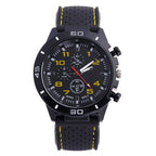 Rubber Fashion Sports Men's Watch Car Line Strap Silicone Student Watch