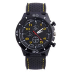 Rubber Fashion Sports Men's Watch Car Line Strap Silicone Student Watch